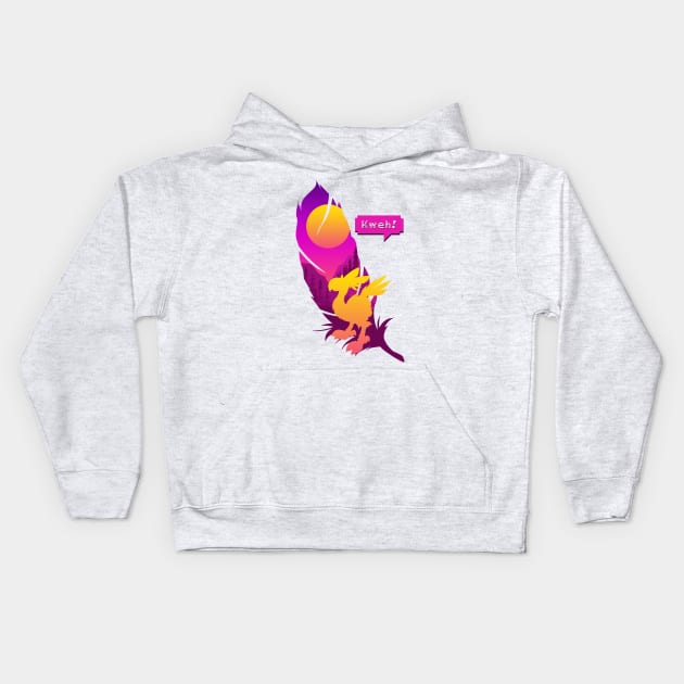 kweh!!! Kids Hoodie by plonkbeast